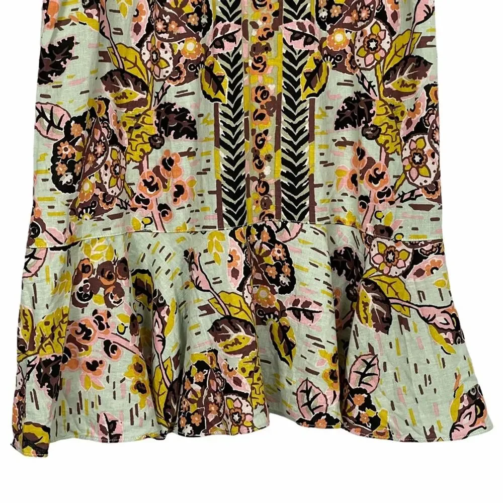 Free People Summer in Tulum Tunic Size Small